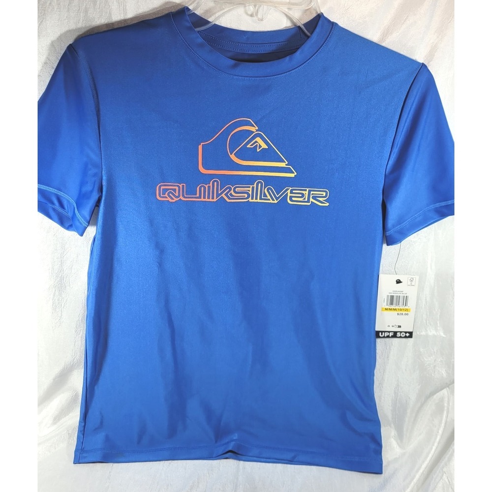 Quick‎ Silver UPF 50+ Performance Shirt - Nebulas Blue - Youth Medium (10/12)
